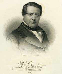 William Evans Burton, Engraved by W. G. Jackman, 1875 by Mathew B. Brady